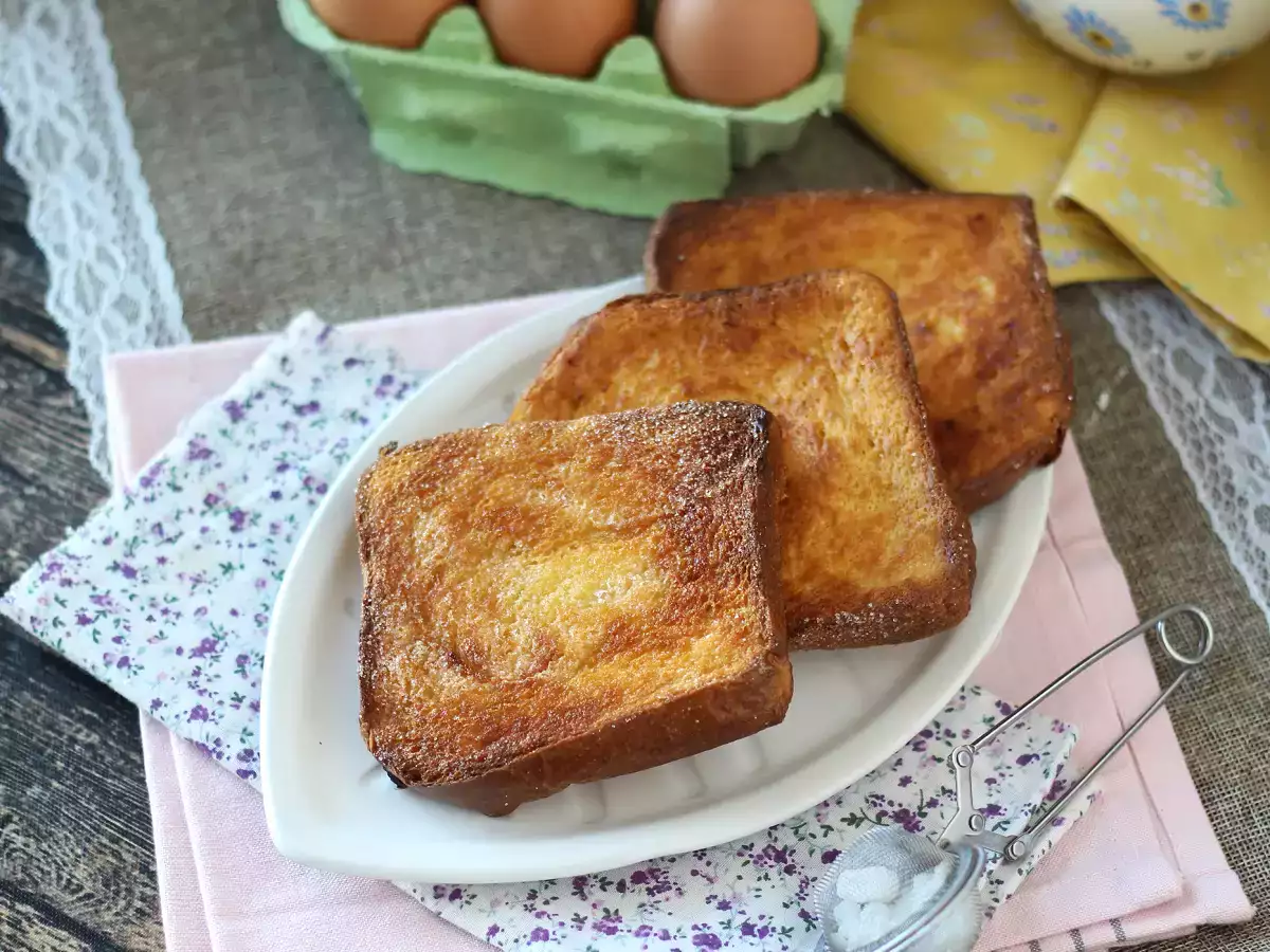Torrijas iz brioša v cvrtniku na vroč zrak – tradicija brez zapletov - fotografija 2