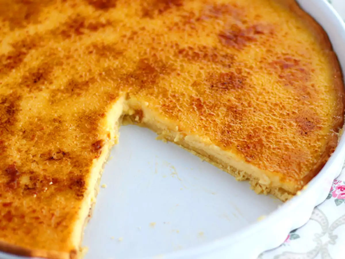 Torta Crème brûlée, prefinjena sladica korak za korakom - fotografija 4