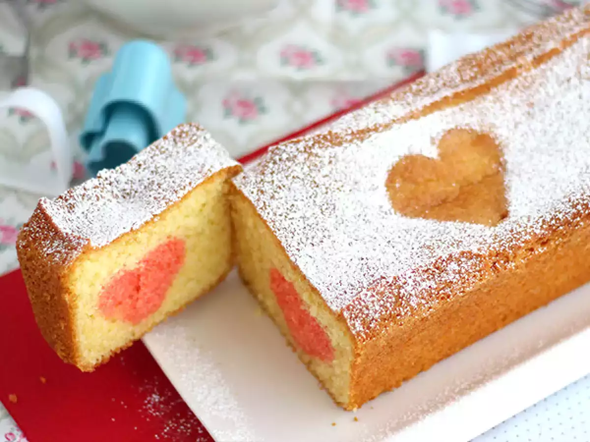 Torta presenečenja za valentinovo - fotografija 3