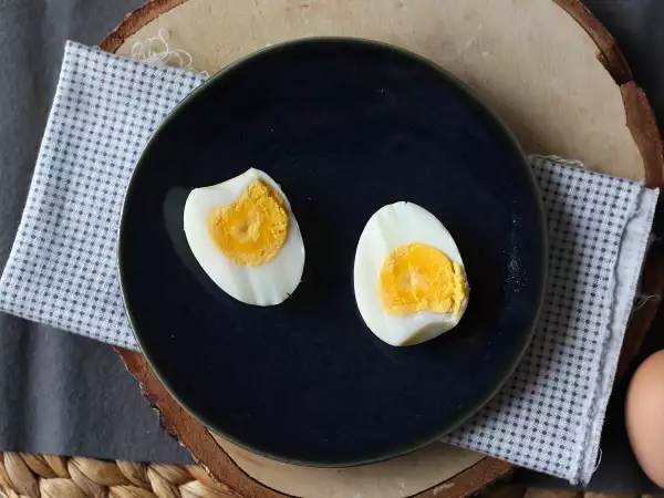 Recept Trdo kuhana jajca v cvrtniku na vroč zrak