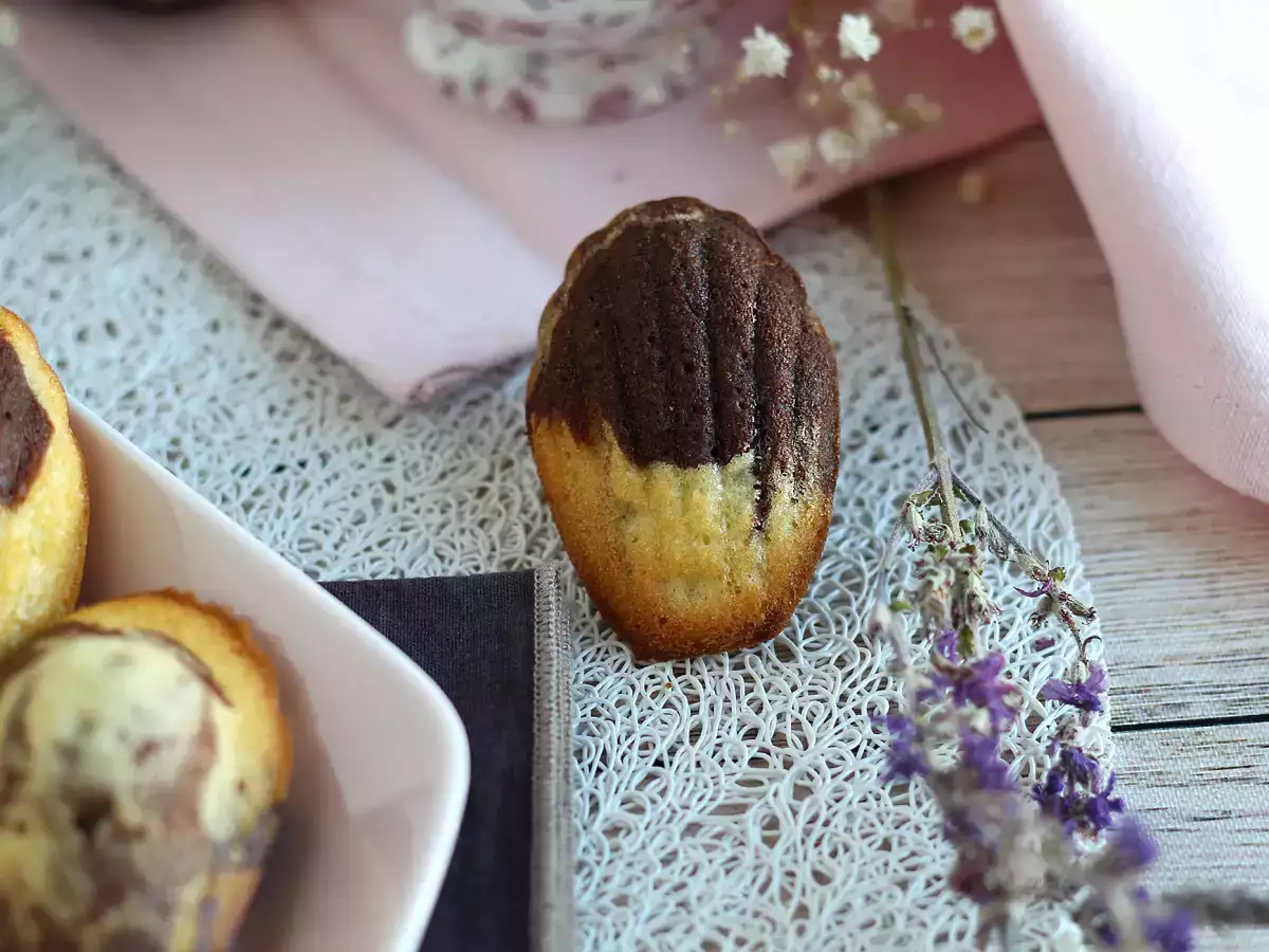 Treba je poskusiti marmorirane Madeleines! - fotografija 4