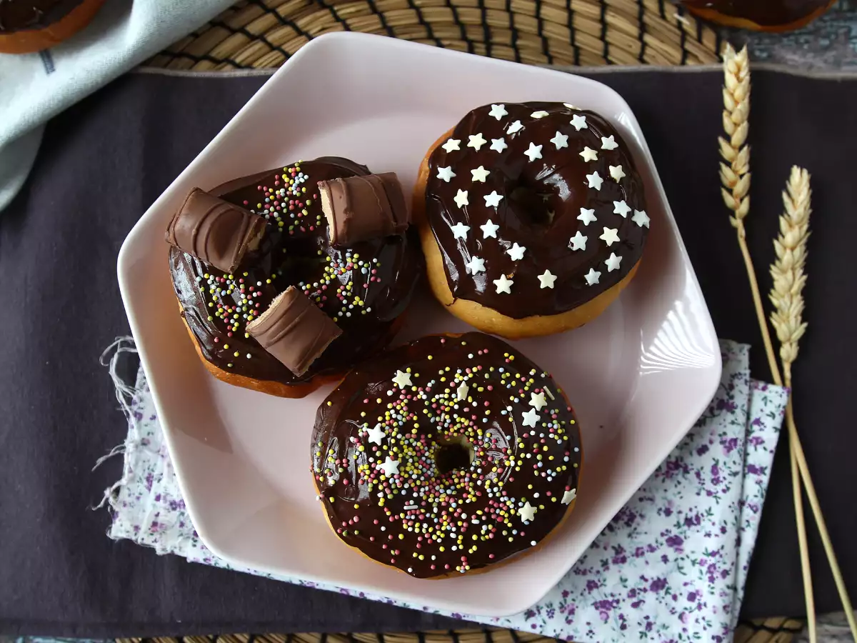 V pečici pečeni krofi, zdrava, a okusna različica - fotografija 5