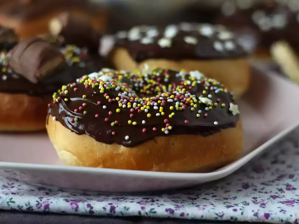 V pečici pečeni krofi, zdrava, a okusna različica - fotografija 6