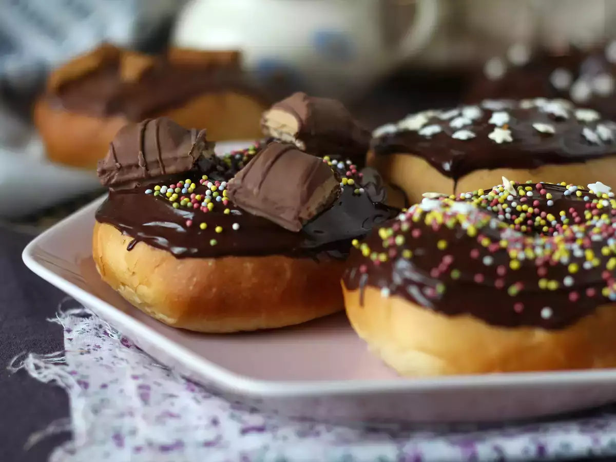 V pečici pečeni krofi, zdrava, a okusna različica - fotografija 7