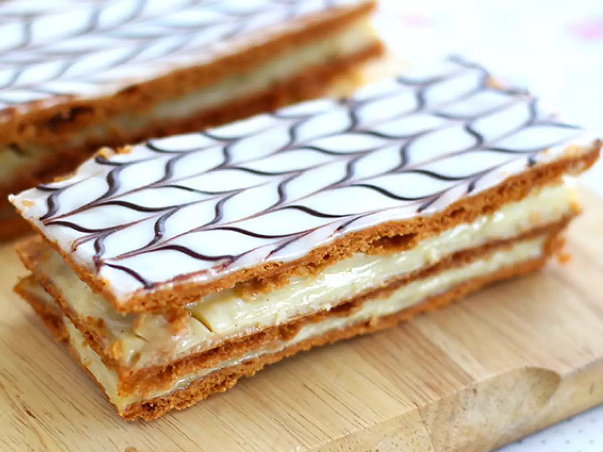 Vanilija mille feuille - fotografija 2