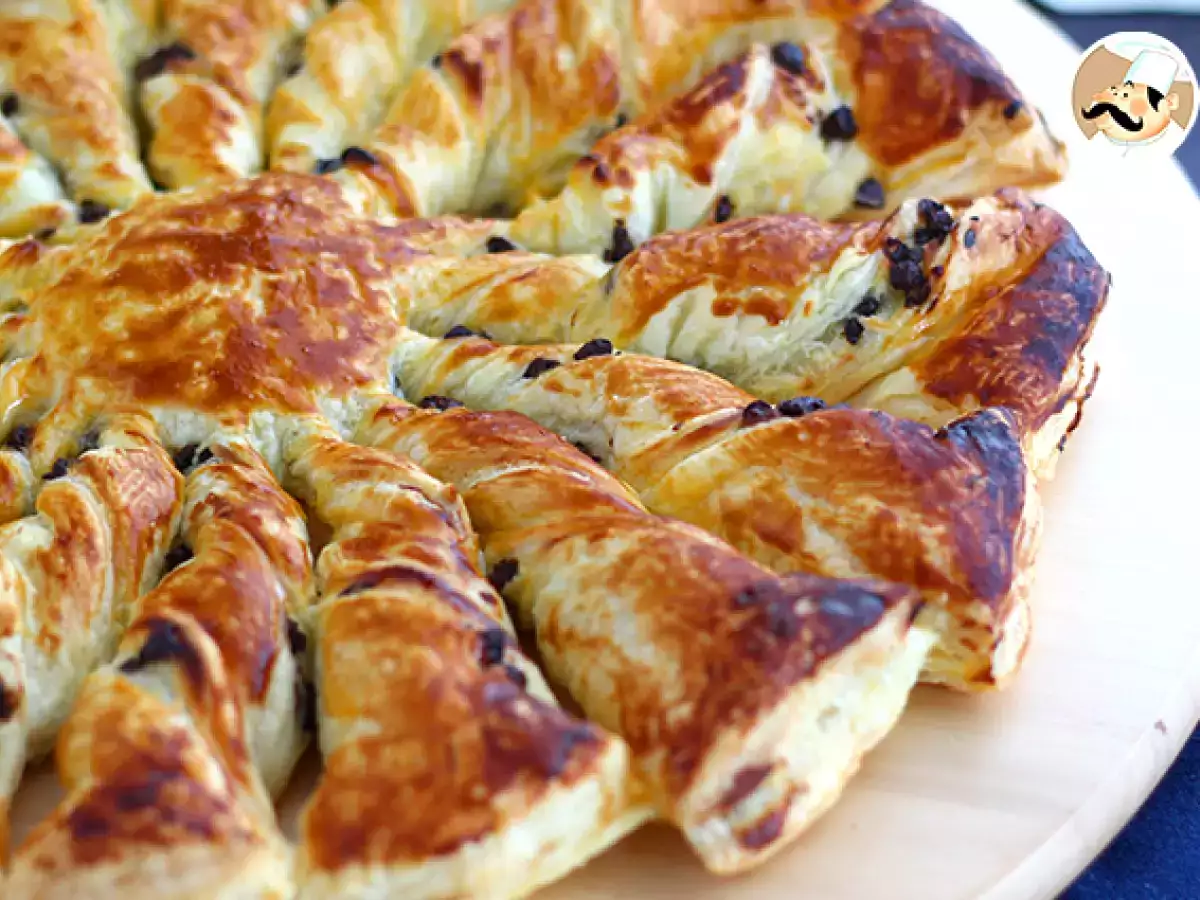 Vanilijev in čokoladni sončni kolač - fotografija 2