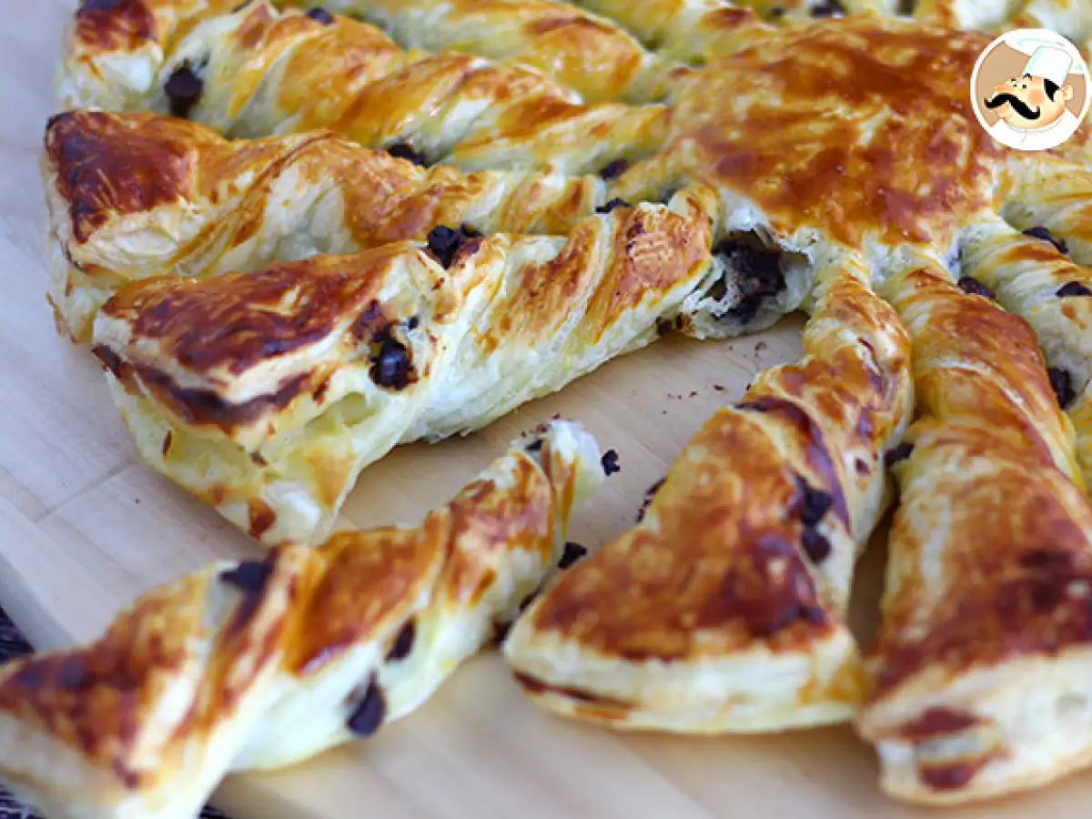 Vanilijev in čokoladni sončni kolač - fotografija 4