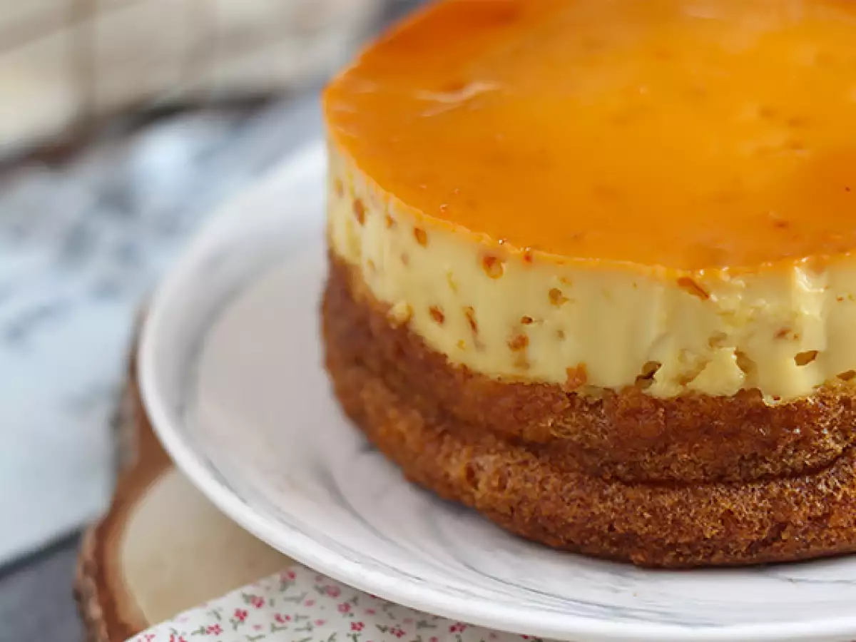 Vanilijeva flan torta - fotografija 6