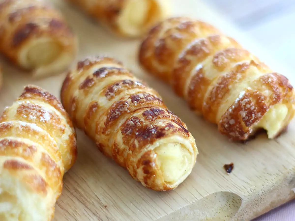 Vanilijeva krema cannoli - fotografija 3