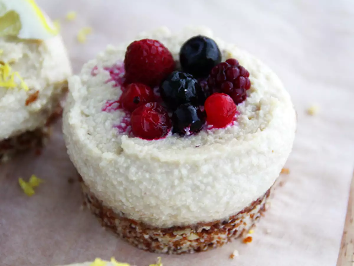 Veganski cheesecake brez peke – recept od A do Ž - fotografija 2