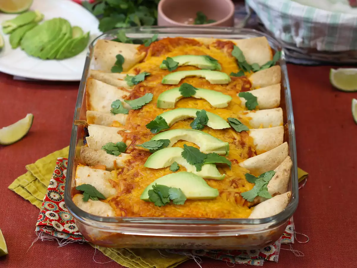 Vegetarijanske enchilade