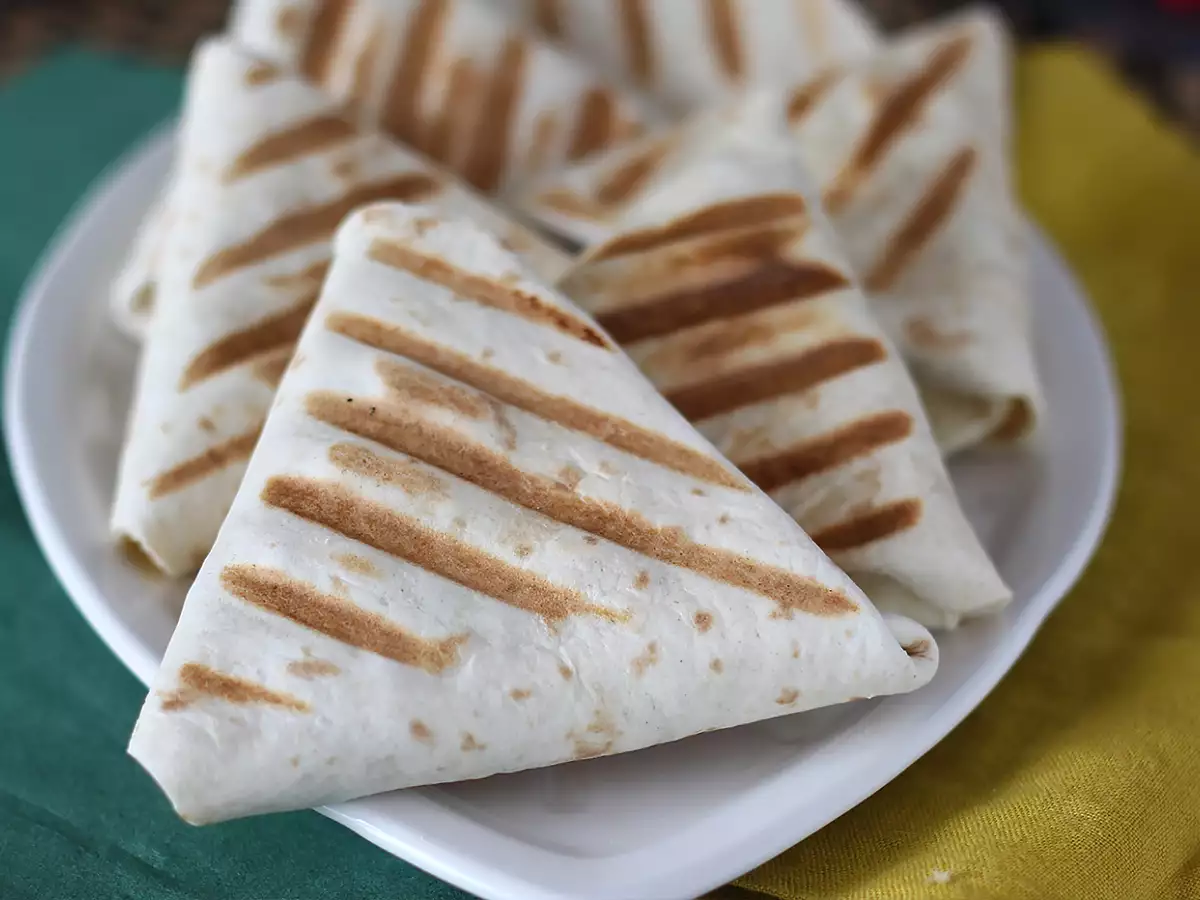 Vegetarijanski samosa takosi - fotografija 5