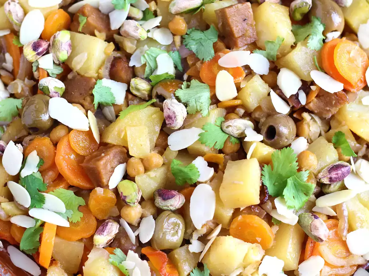 Vegetarijanski tagine (z nami pripravite seitan!) - fotografija 4