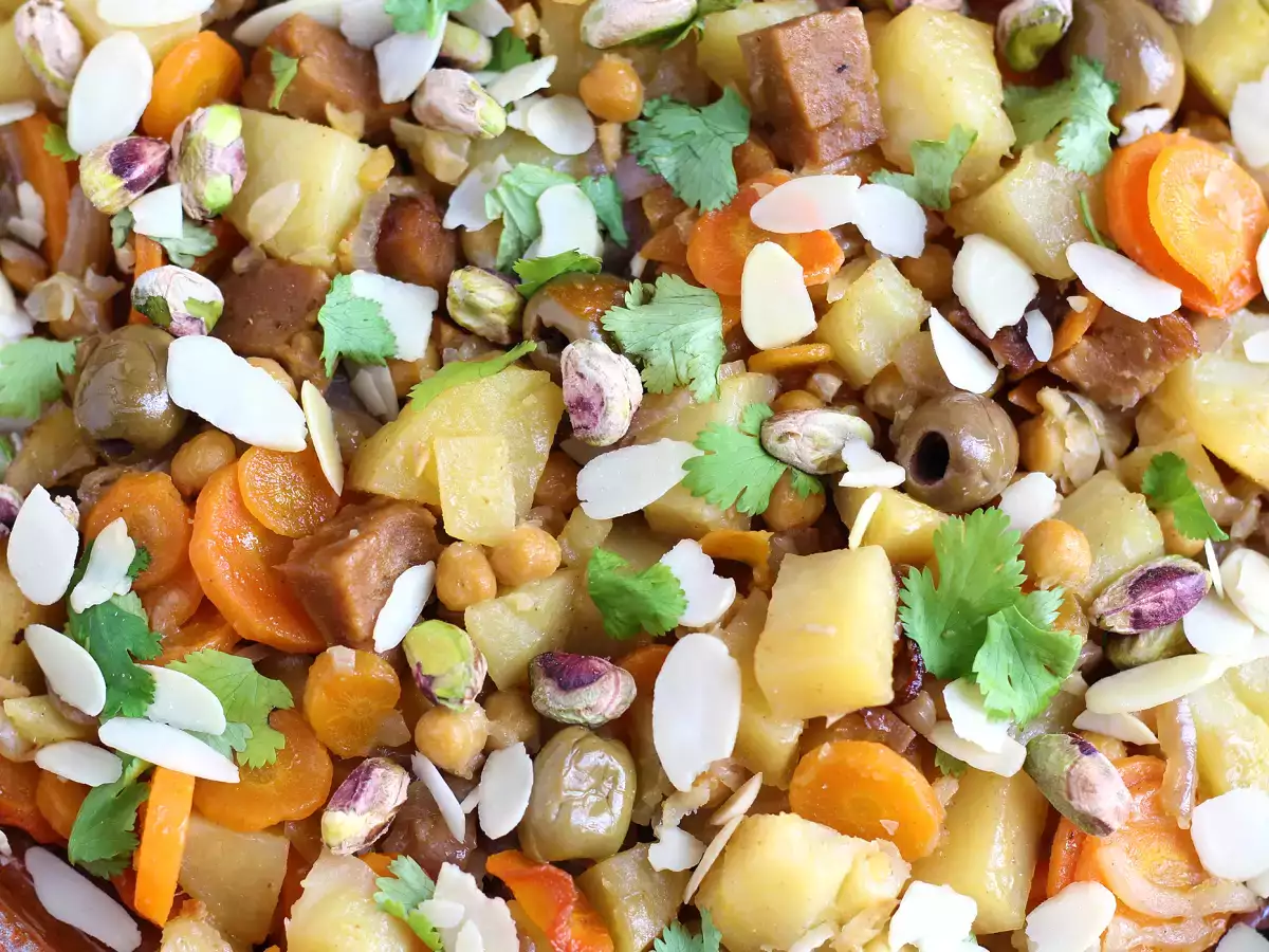 Vegetarijanski tajin (pripravite seitan z nami!) - fotografija 4