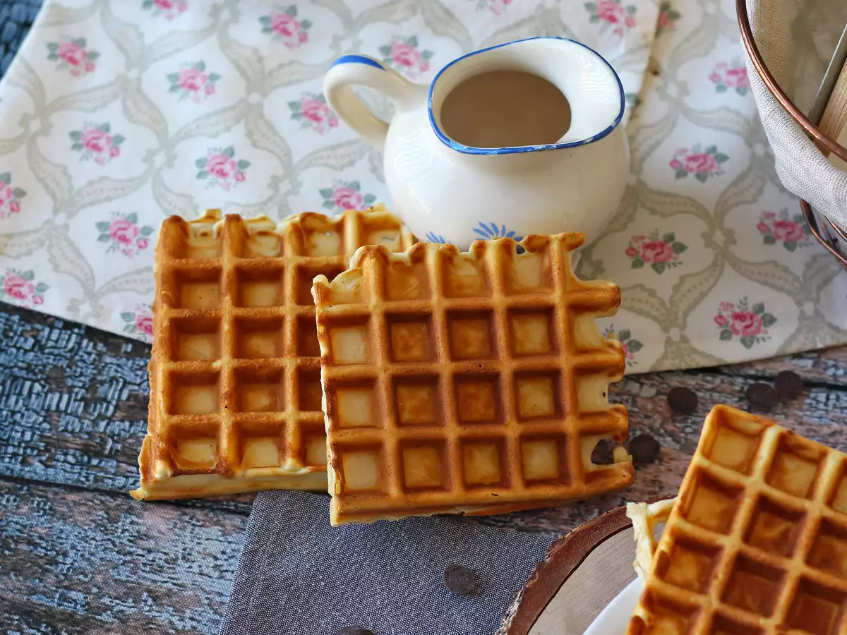 Visokobeljakovinski vaflji z wheyjem - fotografija 6