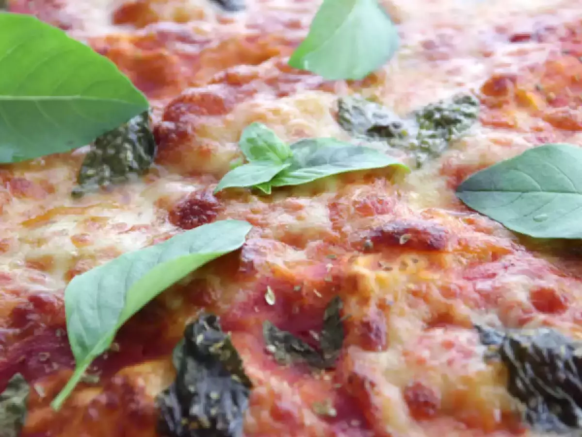 Vlažna pica Margherita - fotografija 3