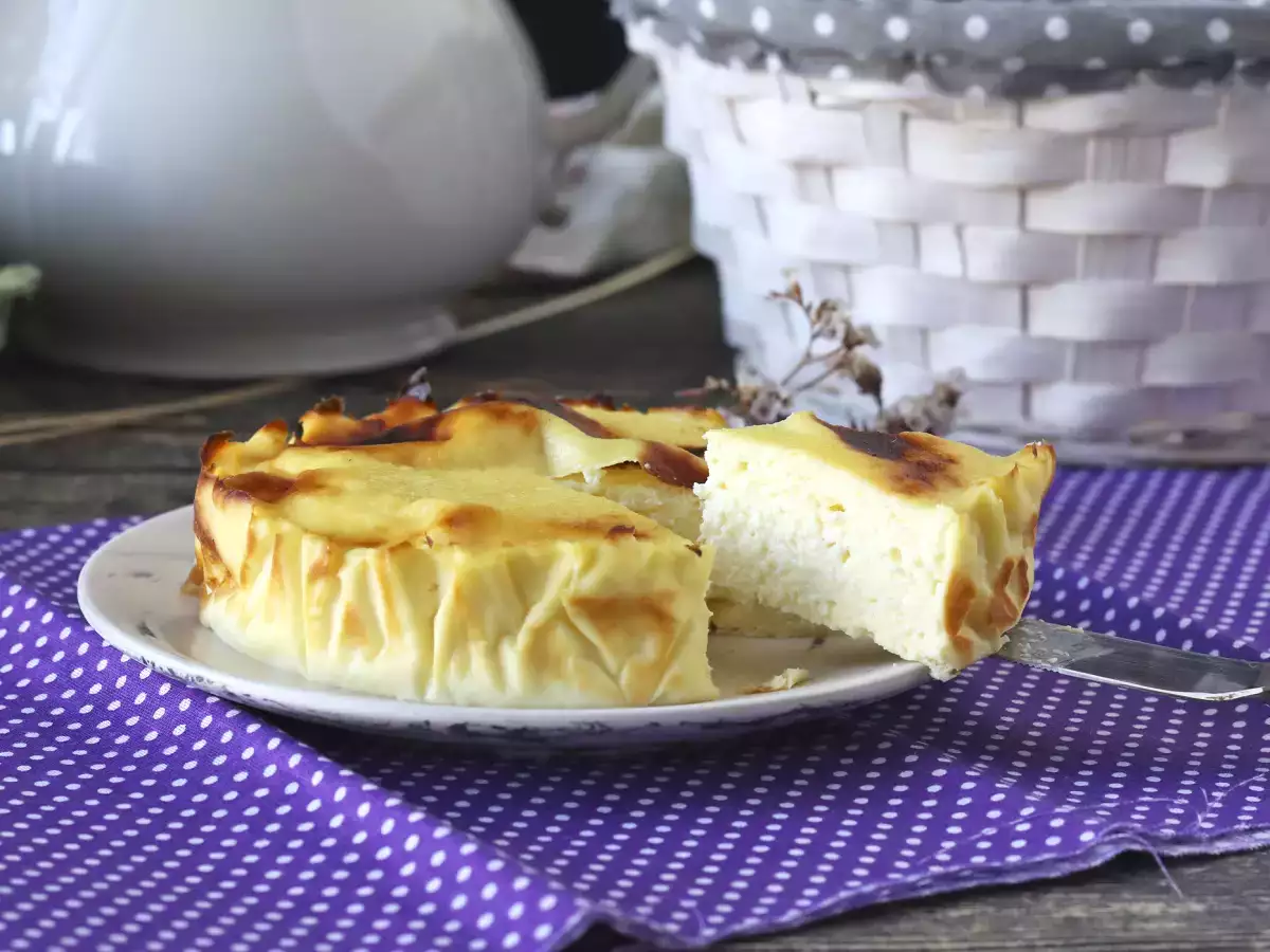 Zdravi cheesecake v zračnem cvrtniku - fotografija 3