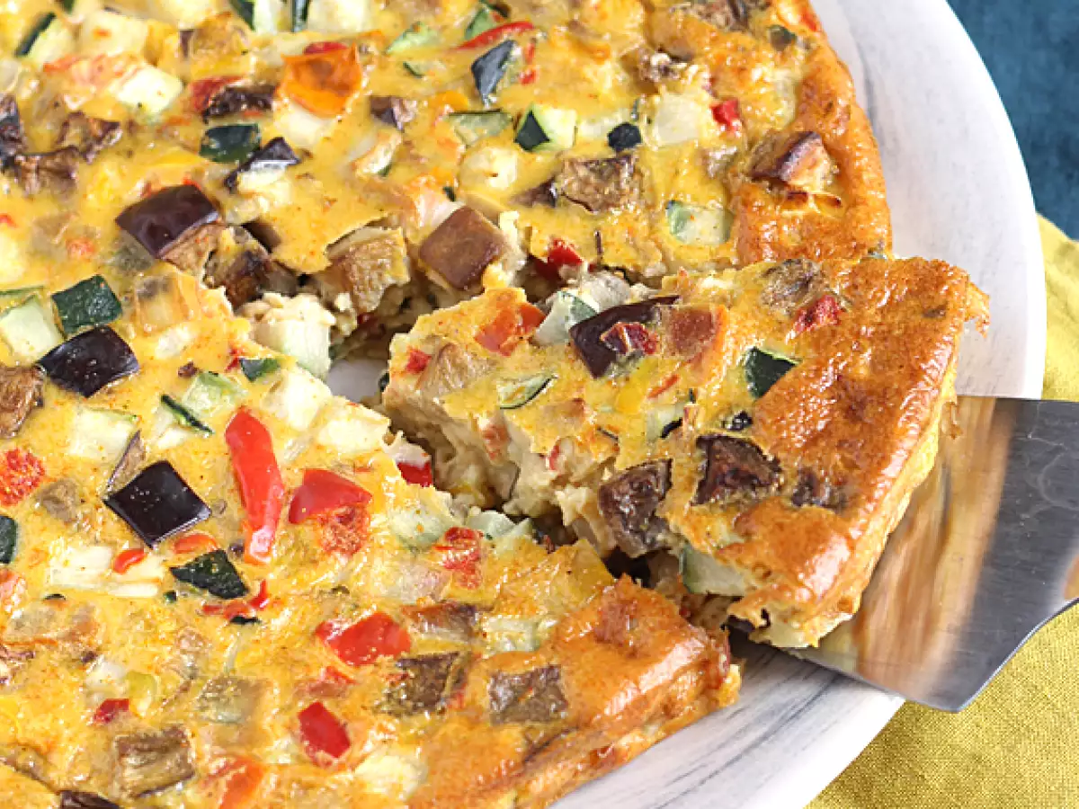 Zelenjavni flan - jed za vsakogar - fotografija 2