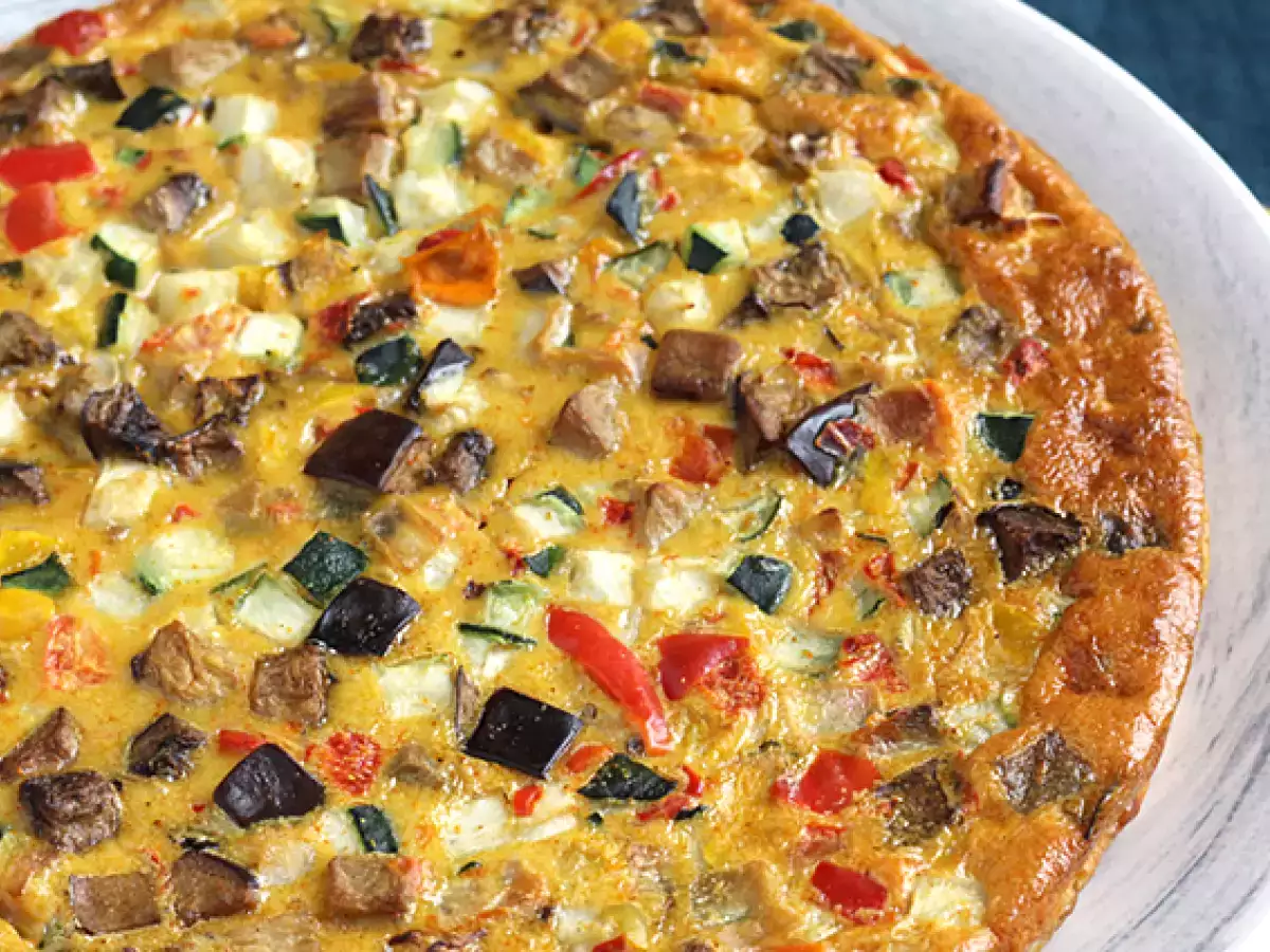 Zelenjavni flan - jed za vsakogar - fotografija 4