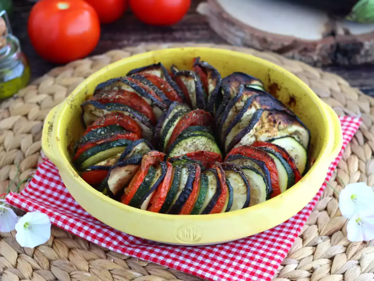 Zelo enostaven provansalski zelenjavni tian - fotografija 3