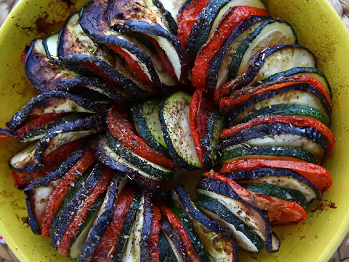 Zelo enostaven provansalski zelenjavni tian - fotografija 4