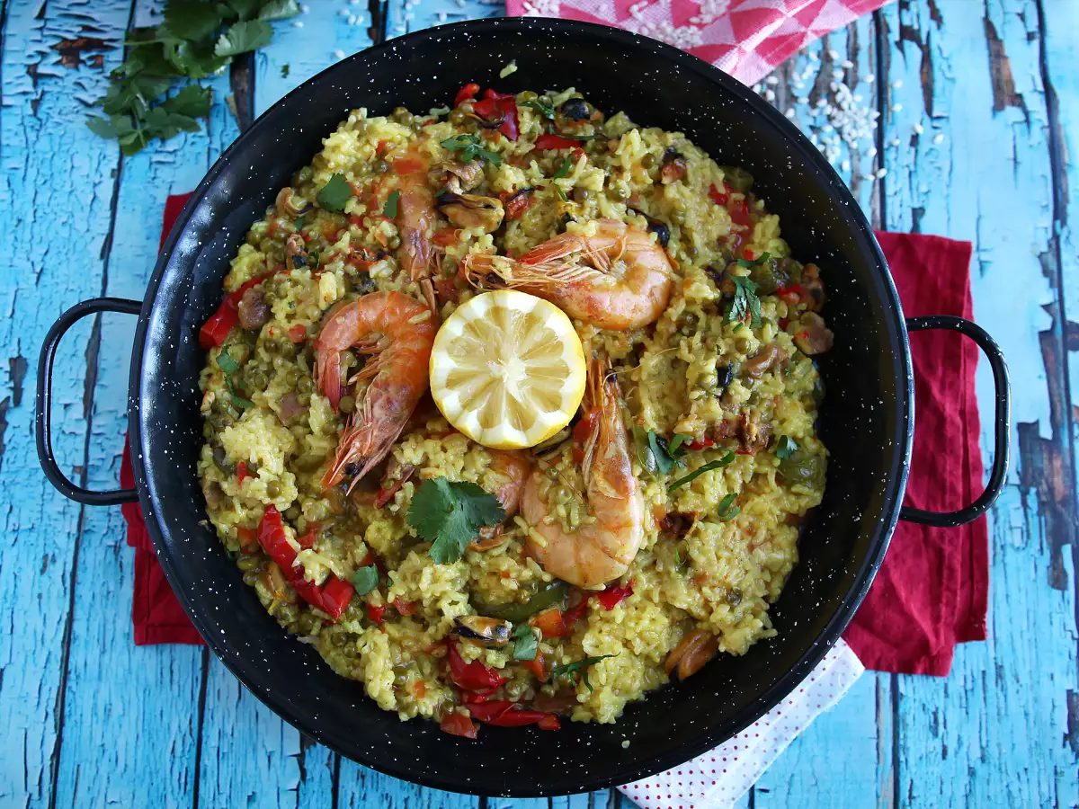 Zelo hitra paella v kuhalniku Cookeo - fotografija 2