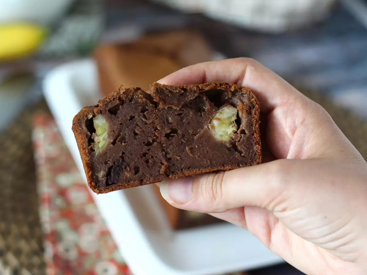 Zelo okusna banana in čokoladna torta! - fotografija 3