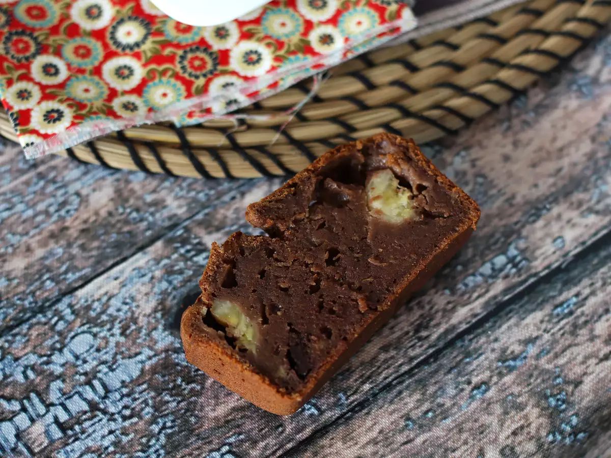 Zelo okusna banana in čokoladna torta! - fotografija 5