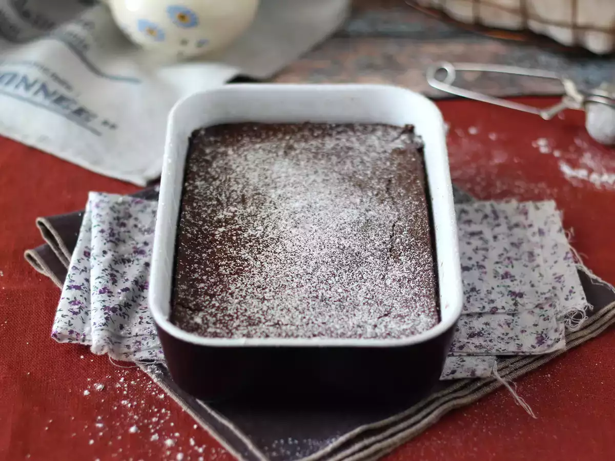 Zelo sočna čokoladno-kostanjeva torta iz samo 4 sestavin - fotografija 6