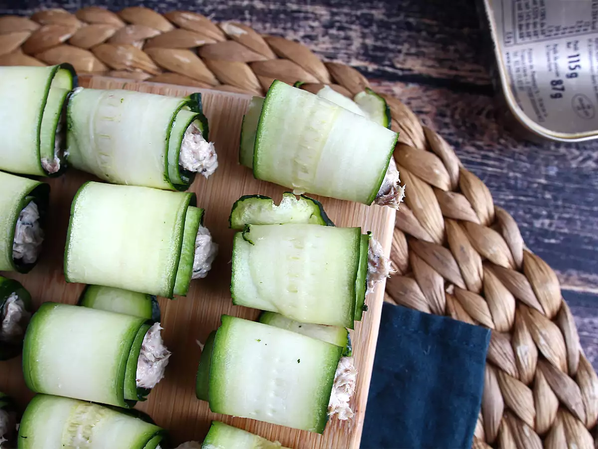 Zvitki iz bučk in sardin - fotografija 3